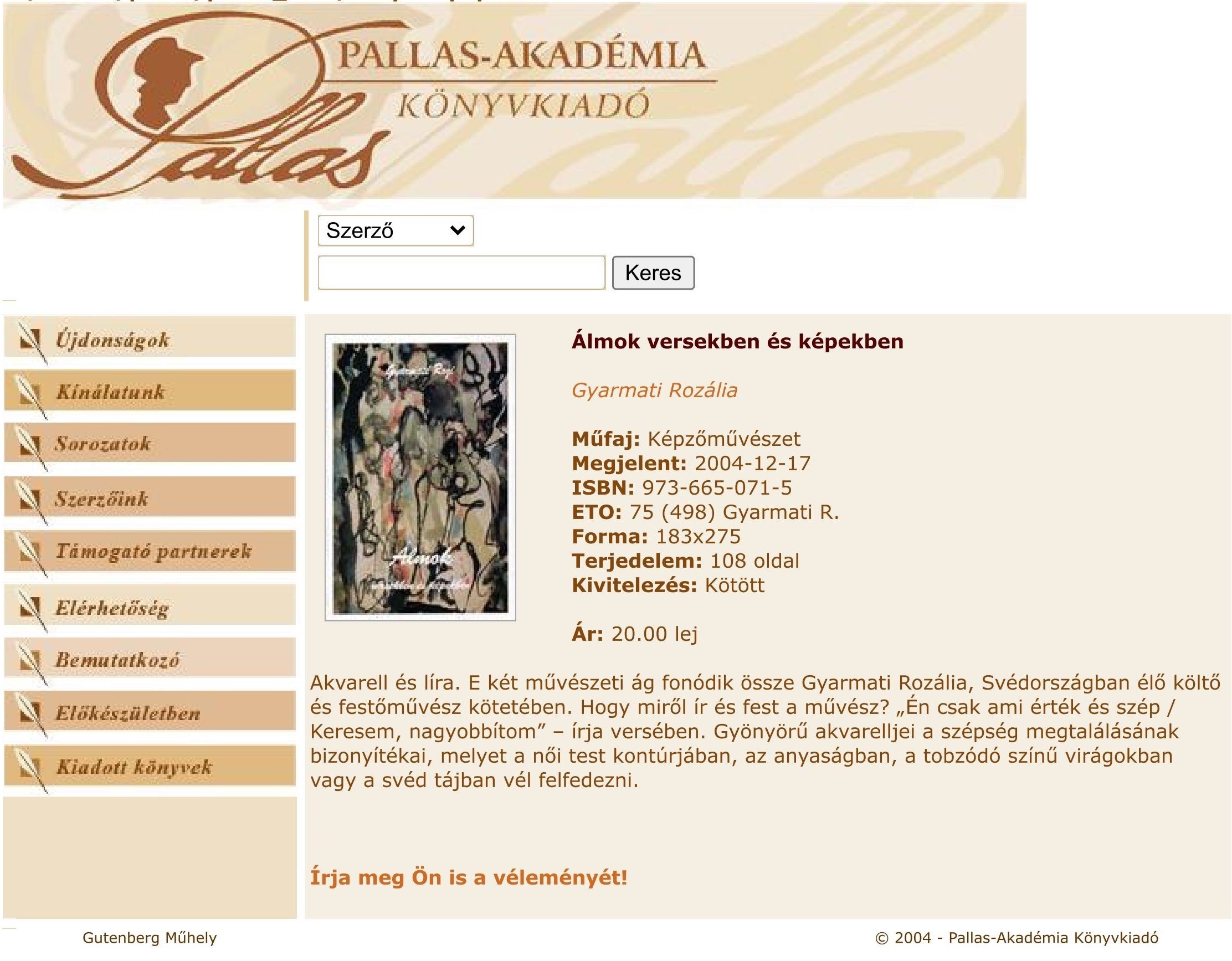 Pallas Akad�mia